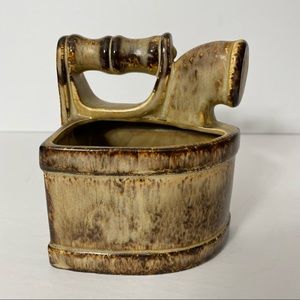 Vintage CaffCo Ceramic Small Water Can Planter